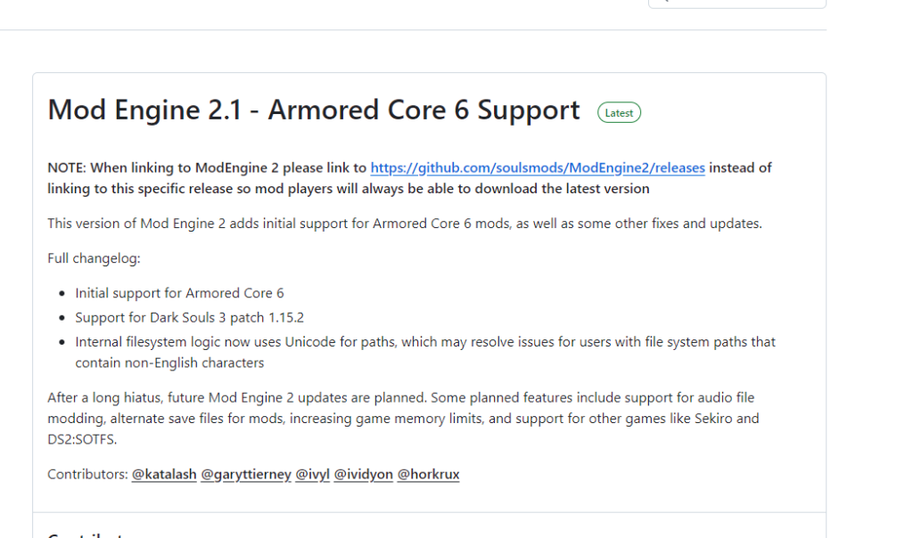 Mod Engine 2 MOD mod engine 2 mod